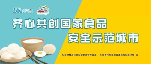 創食安城，食安守護——松山湖食品安全體驗活動邀您共筑健康生活